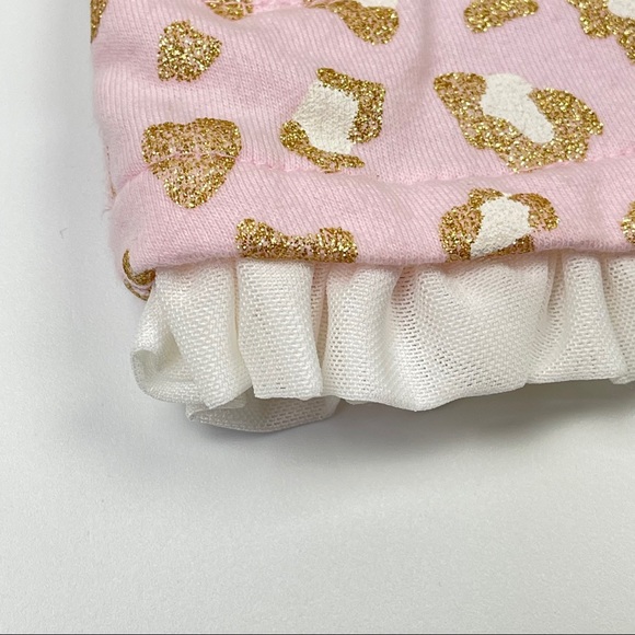 JUICY COUTURE Baby Pink Leopard Ruffle Dress 12 M - Picture 8 of 16